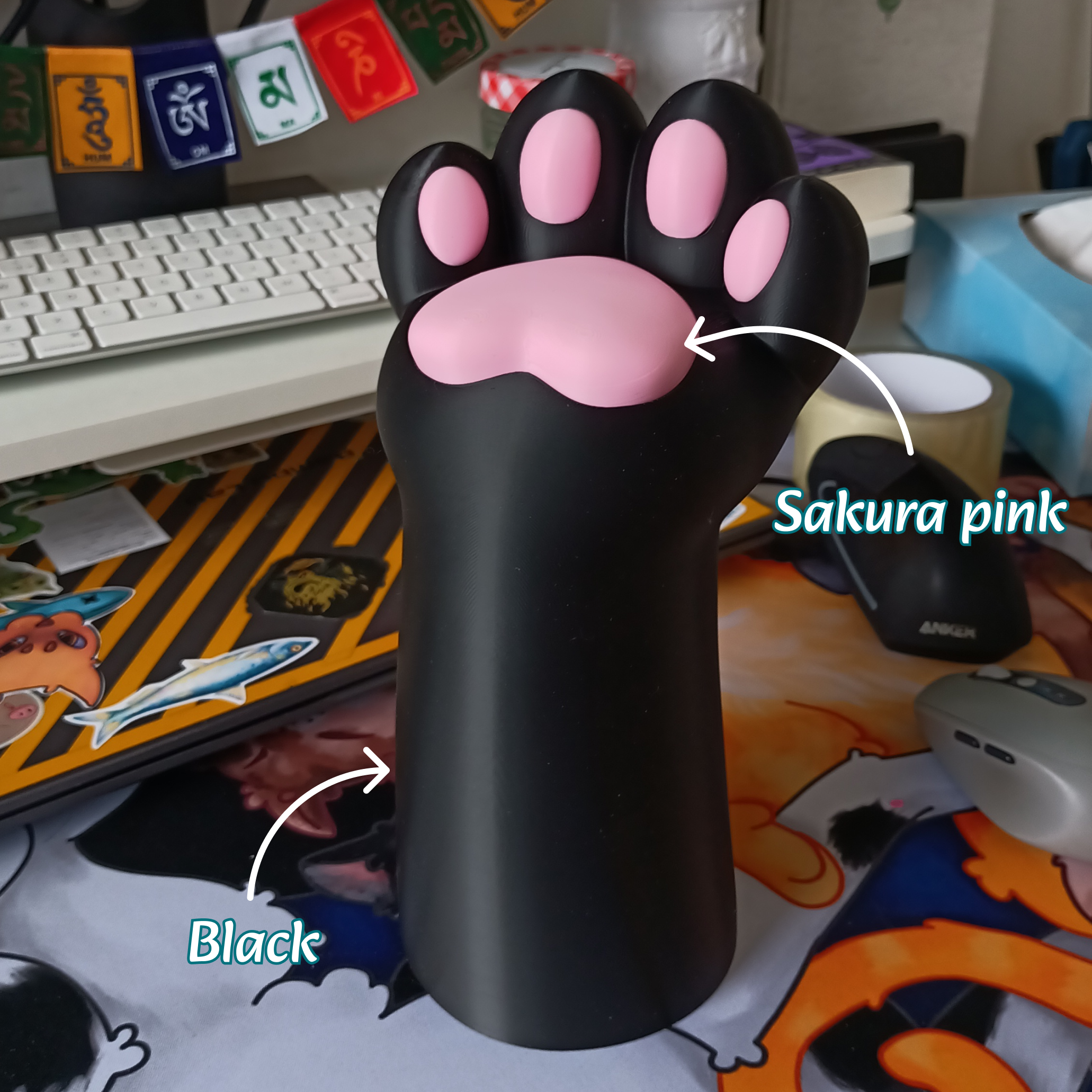 Cat Paw Cute Headphones Stand