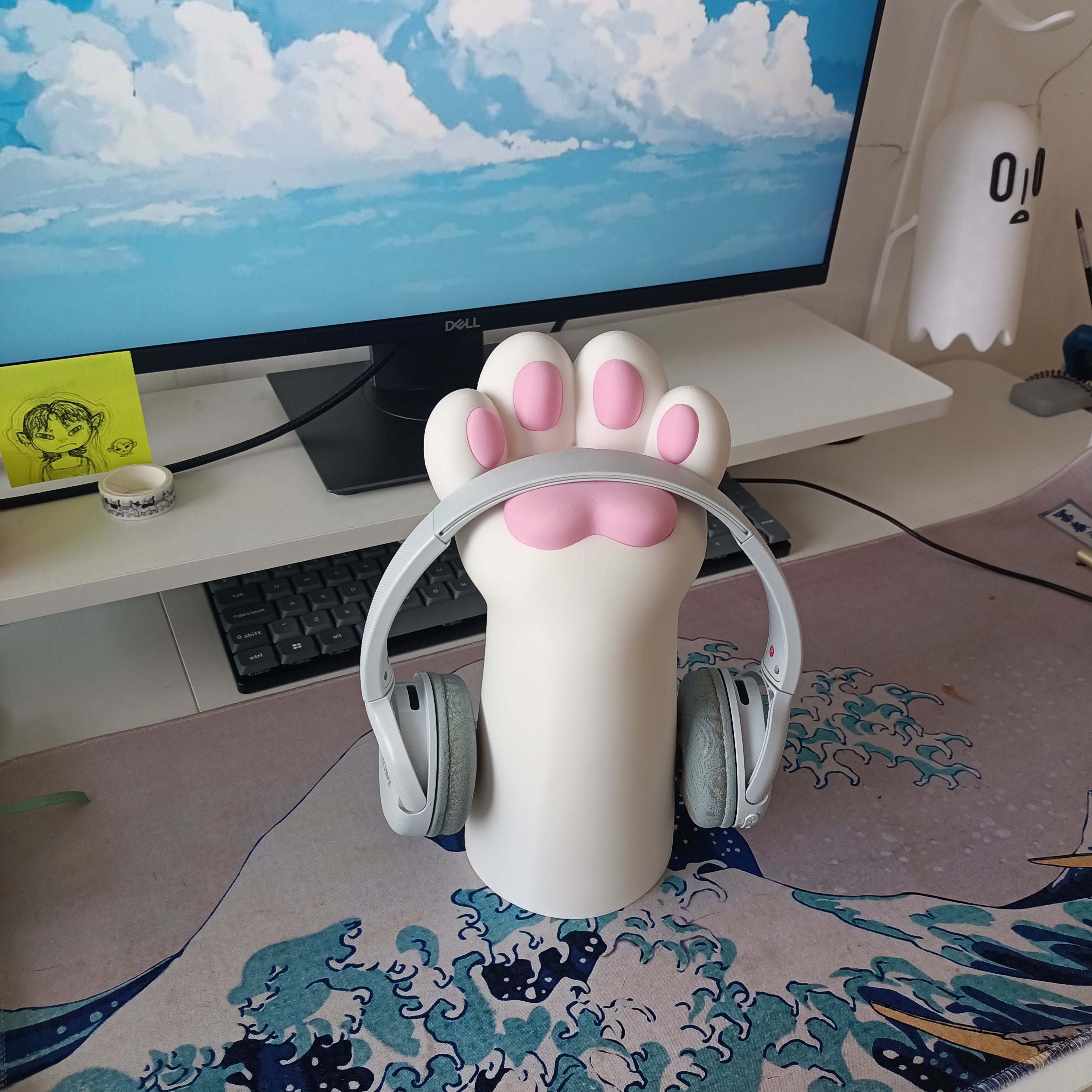 Cat Paw Headphone Stand