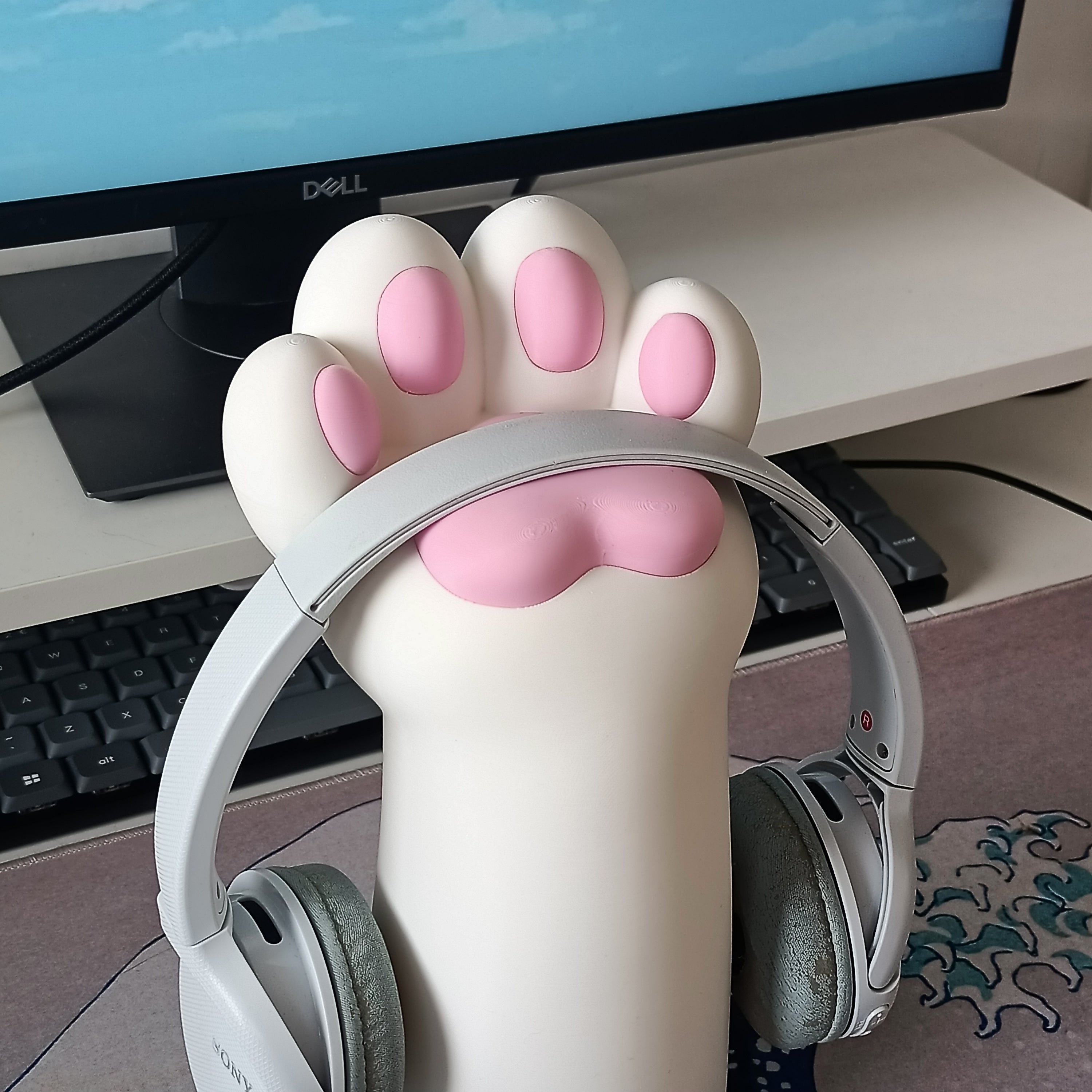 Cat Paw Headphone Stand