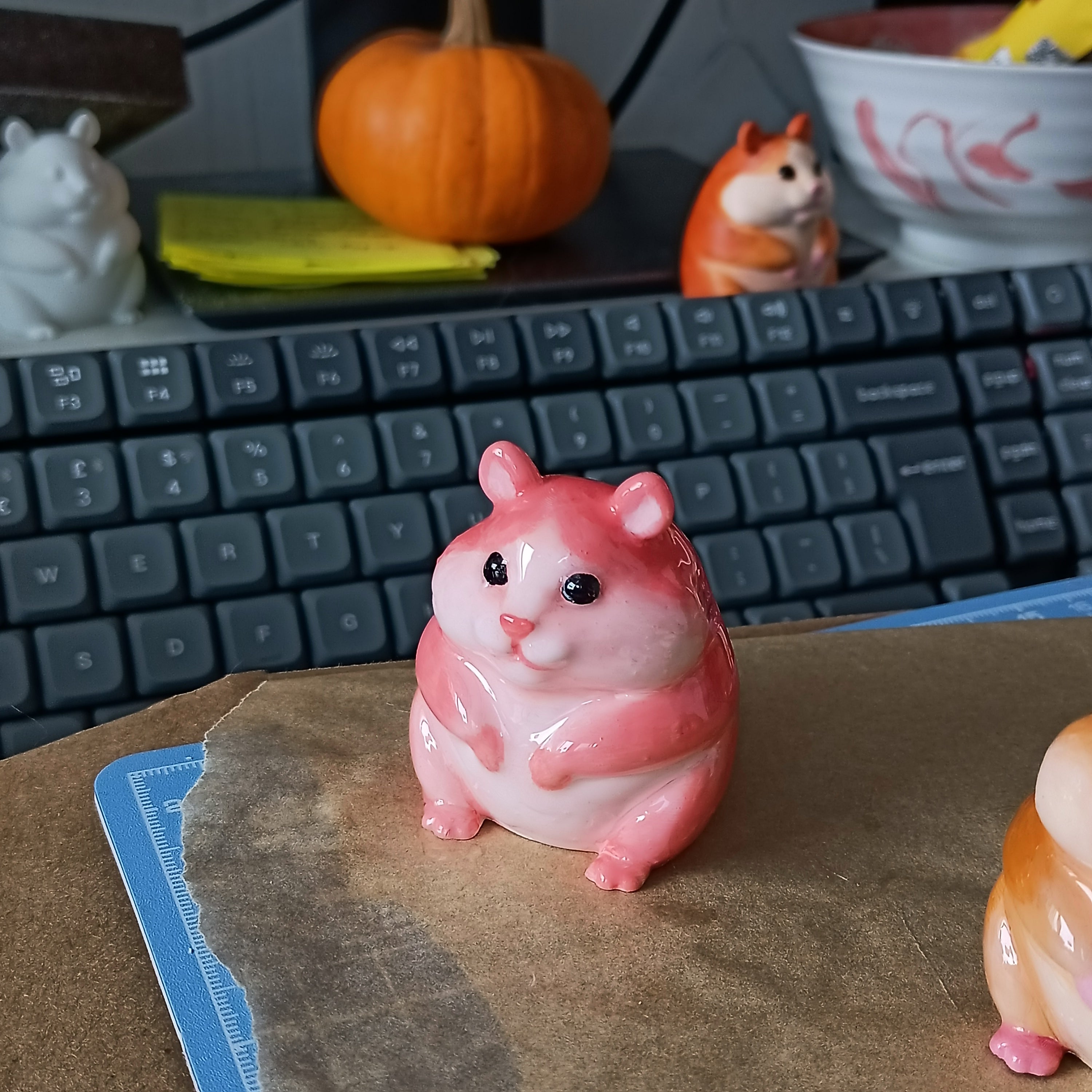 Hamster Headphone Charm PREORDER