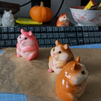 Hamster Headphone Charm PREORDER
